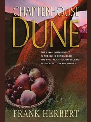 cover image of Chapterhouse Dune